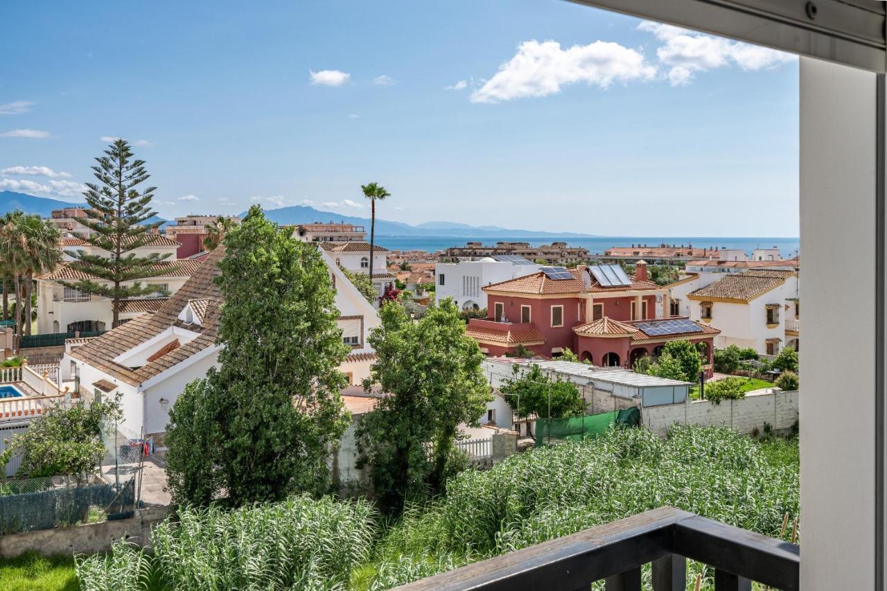 11 Modern Apt With Sea Views, Two Poolareas, Close To Parks & Beaches Manilva Lägenhet Exteriör bild